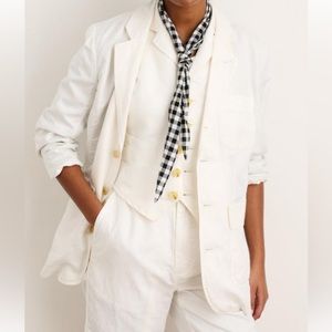 Alex Mill Suit(ish) Blazer in Ecru